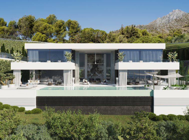 VILLA DE 5 CHAMBRES AVEC VUE PANORAMIQUE - BENAHAVIS