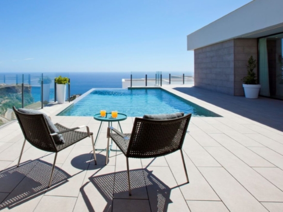 Maison à vendre vue la mer piscine à débordement - Espagne
