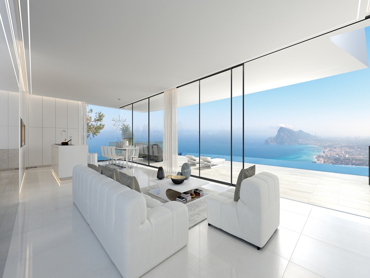 Villa de style moderne de 4 chambres - Costa Blanca - Altea - Espagne