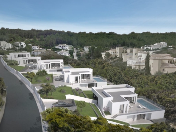Les villas sont situées au coeur de la station résidentielle Cumbre del Sol|||||||||||