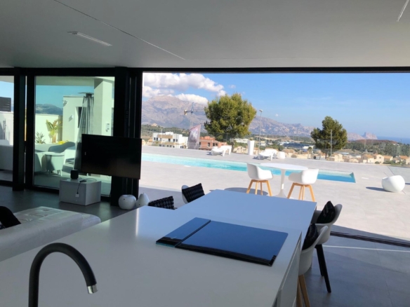 Villa moderne avec vue sur la mer région de Polop - Espagne