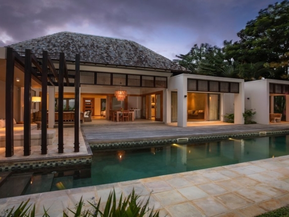 Architecture contemporaine villa de 4 chambres - île Maurice