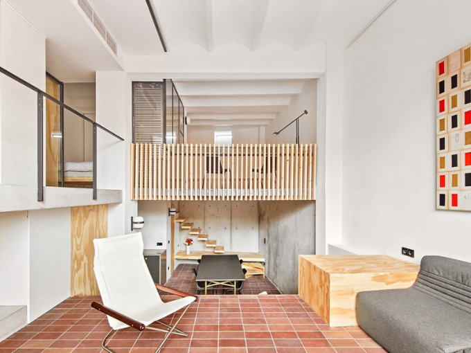 Le studio d'architecture Mas-aqui a transformé un appartement à Barcelone