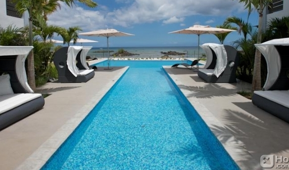 Plage Bleue - Penthouse de 170m² à vendre Trou aux Biches - île Maurice