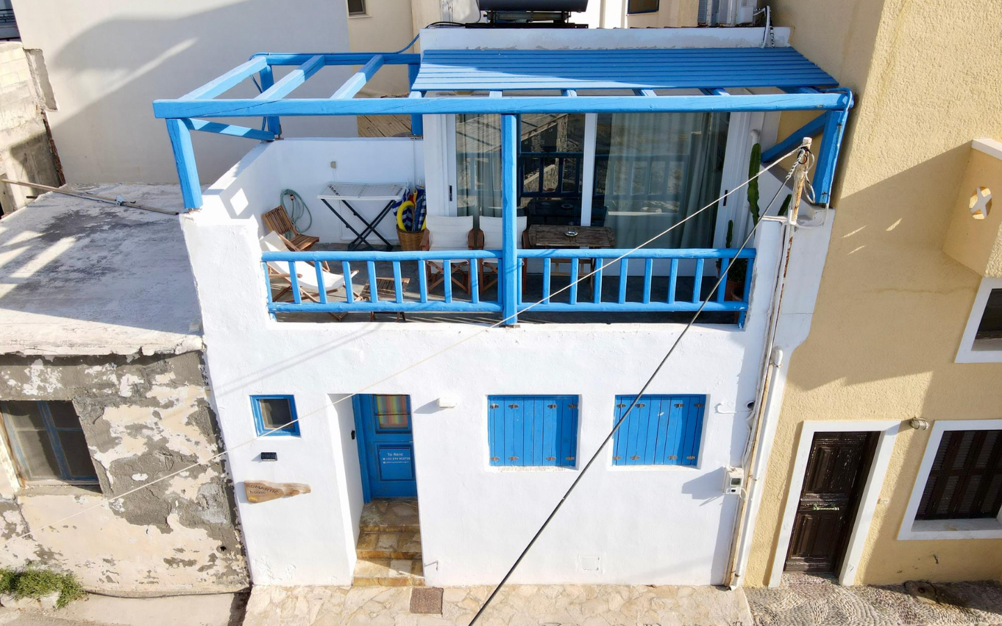 Maison de Charme Restaurée Face à la Mer - Mochlos