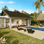 villa de 125 m2, son espace de vie spacieux est une élégante combinaison