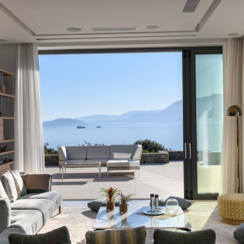 villa luxe crète Agios Nikolaos