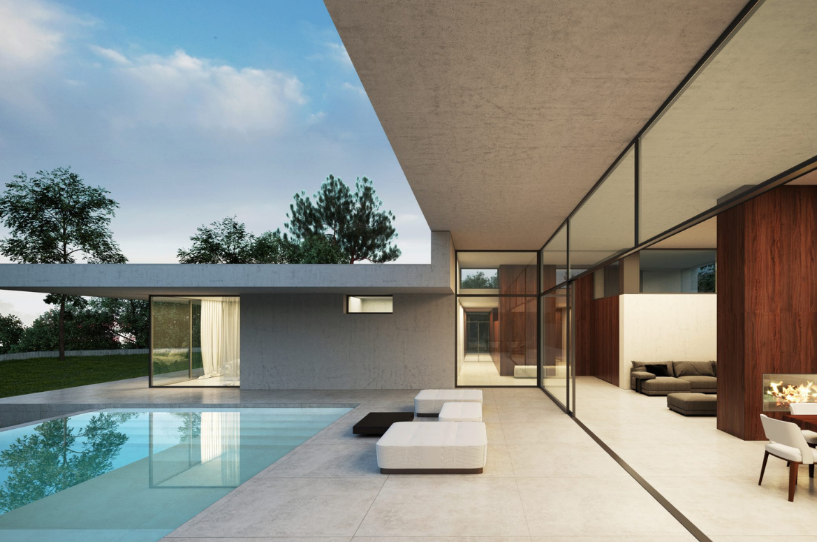 La villa est vendue clé en main terrain inclus à € 1 880 000.- | Espagne