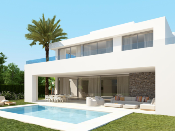 villas modernes à Rio Real, Marbella, immobilier-swiss