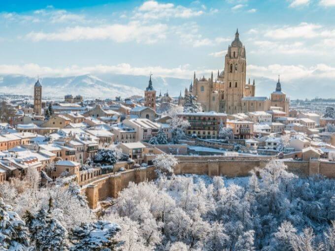 L’Espagne en hiver