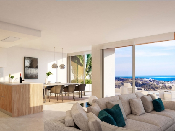 Costa del Sol vues panoramiques sur la mer Appartement à vendre