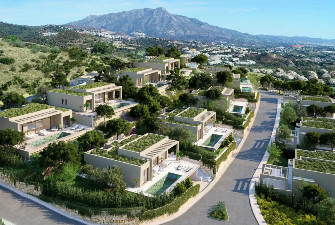 Villas moderne vue panoramique sur la mer Méditerranée | Marbella