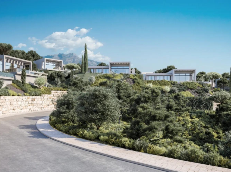 Villas moderne vue panoramique sur la mer Méditerranée | Marbella