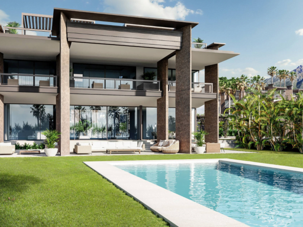 Costa del Sol nouveau projet : villas luxueuses 5 chambres 5 salles de bains