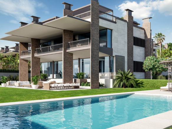 Costa del Sol nouveau projet : villas luxueuses 5 chambres 5 salles de bains