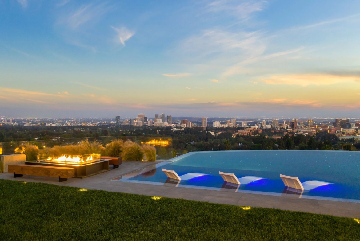 Los Angeles à découvrir depuis ce chef-d'œuvre architectural de Bel Air | Californie