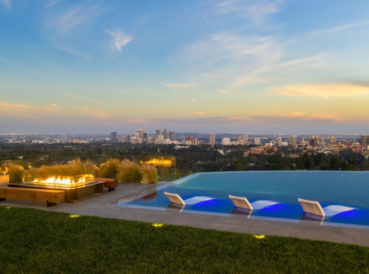 Los Angeles à découvrir depuis ce chef-d'œuvre architectural de Bel Air | Californie