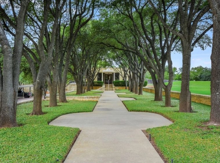 Manoir Renaissance Revival Texas Hill Country États-Unis