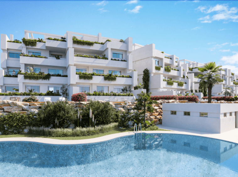 Appartements et penthouses neufs avec vue mer, Estepona Golf | Espagne