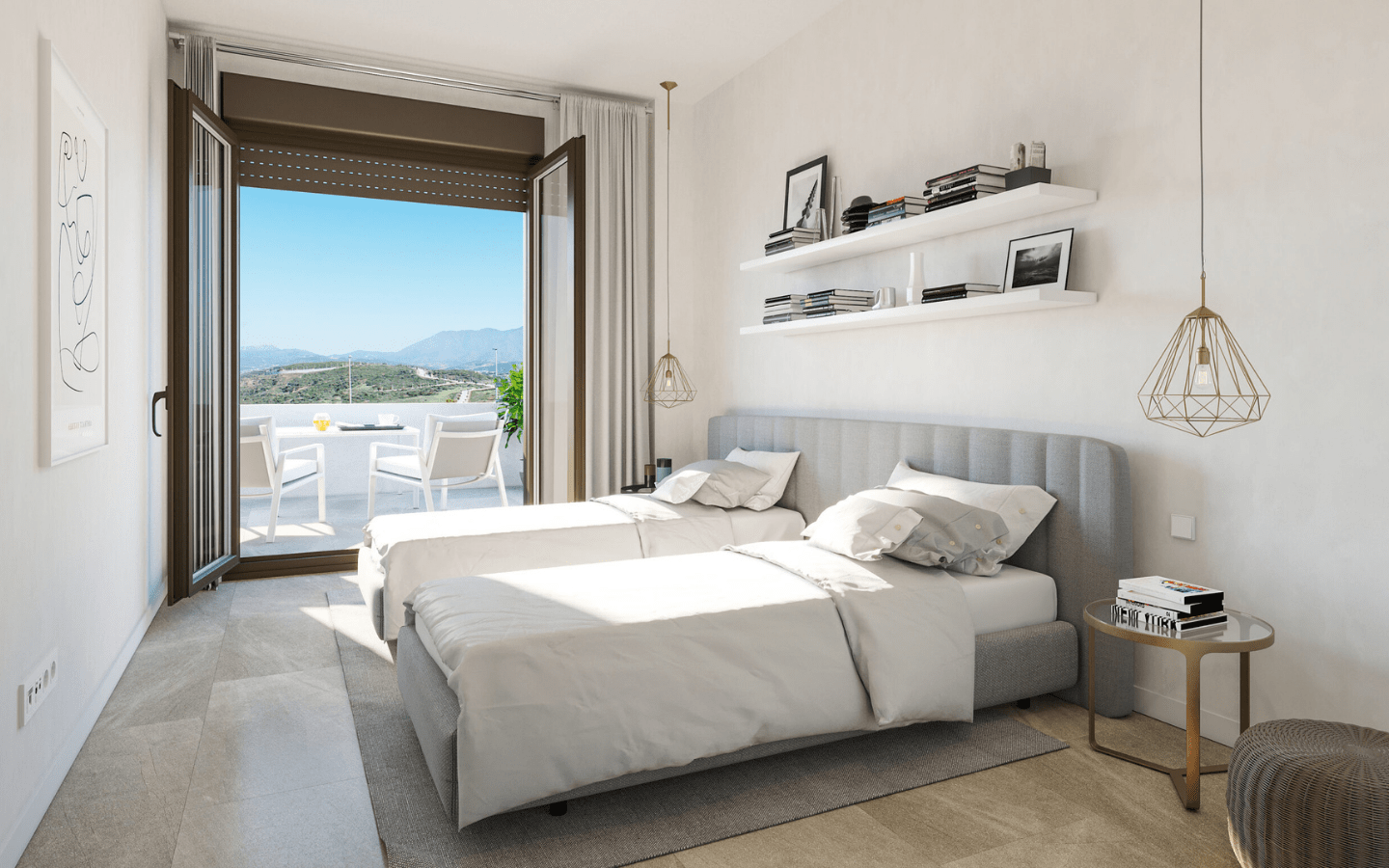 Appartements vues sur la montagne et la mer à Casares à partir de 231 000 €