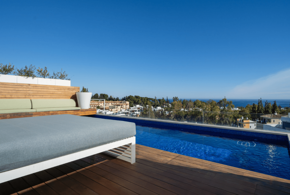 Penthouse en duplex moderne de 398m2 à vendre à Marbella | Espagne