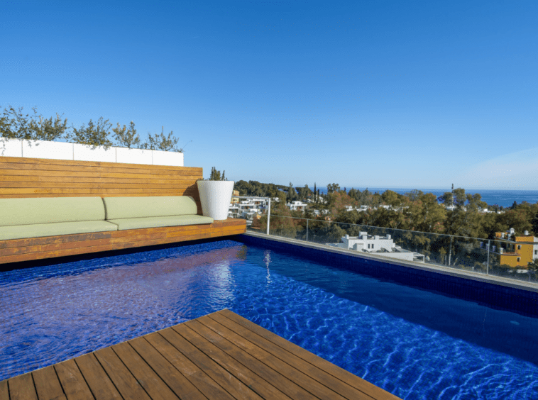 Penthouse en duplex moderne de 398m2 à vendre à Marbella | Espagne