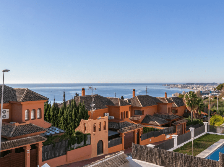 Villa 4 chambres Benalmádena vues spectaculaires sur la mer Méditerranée