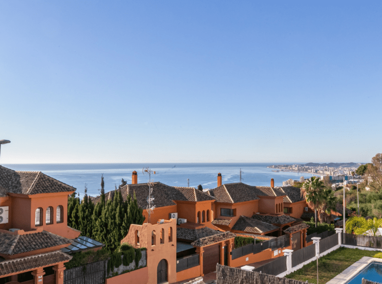 Villa 4 chambres Benalmádena vues spectaculaires sur la mer Méditerranée