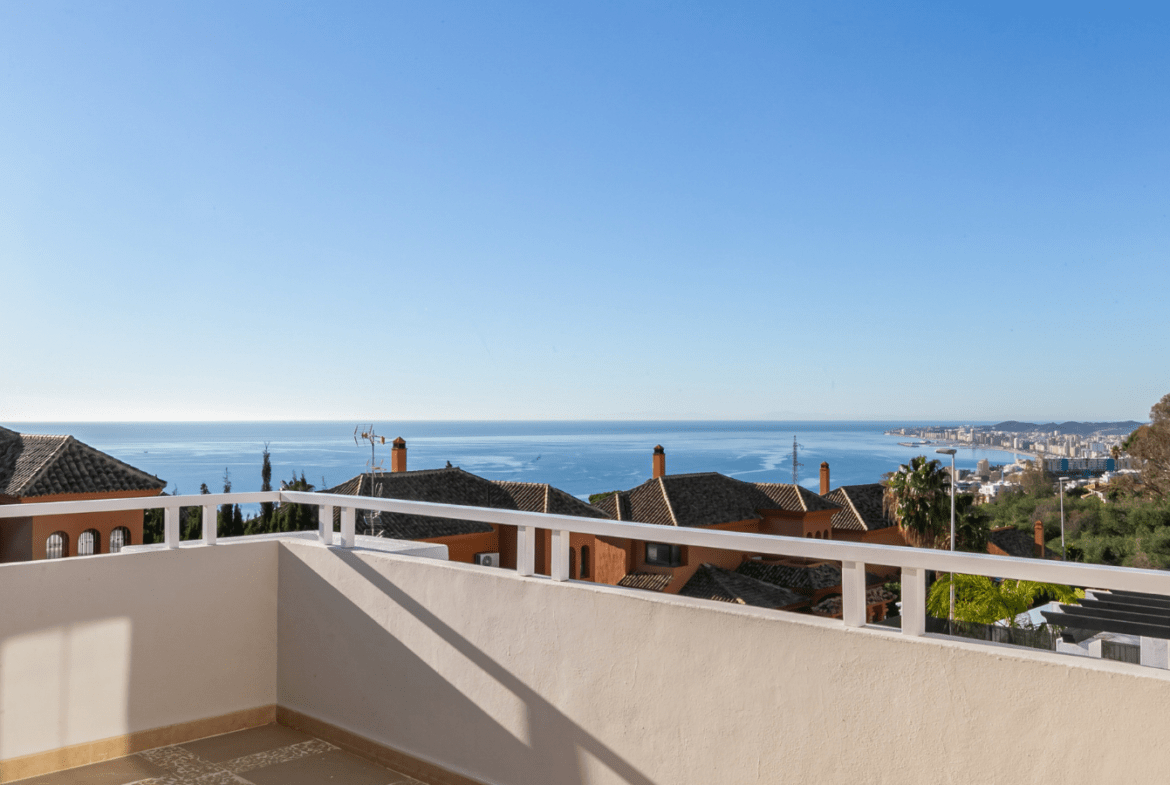 Villa 4 chambres Benalmádena vues spectaculaires sur la mer Méditerranée