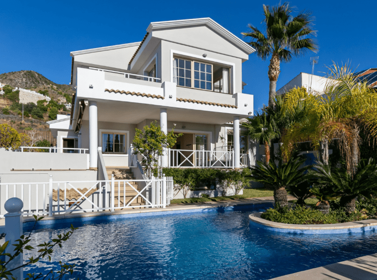 Villa 4 chambres Benalmádena vues spectaculaires sur la mer Méditerranée