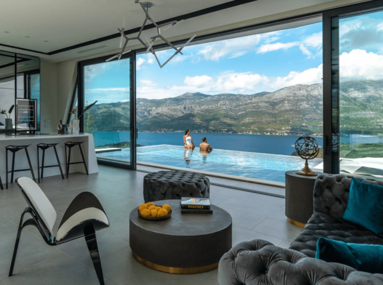 Villa contemporaine avec potentiel locatif sur l'île de Korčula en Croatie