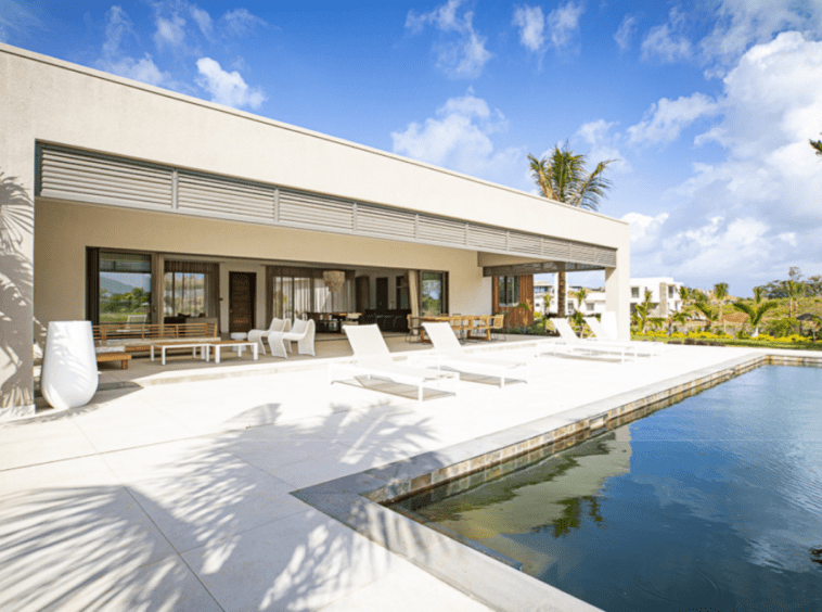 villa contemporaine île Maurice