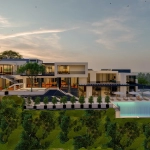 Domaine moderne vues à 360 degrés Canyon Drive Beverly Hills Californie  