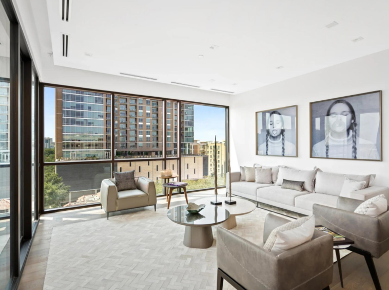 Condominium de luxe de taille moyenne, design moderne |  Houston, Texas