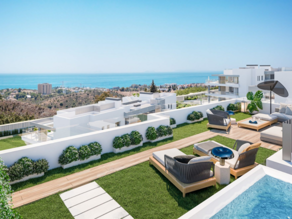Appartements de luxe à Marbella avec vue imprenable sur la mer à partir de 395 000 €