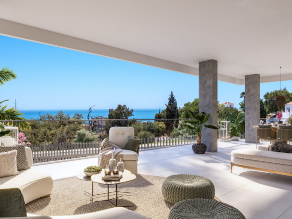 Luxury apartments in Marbella with breathtaking sea views