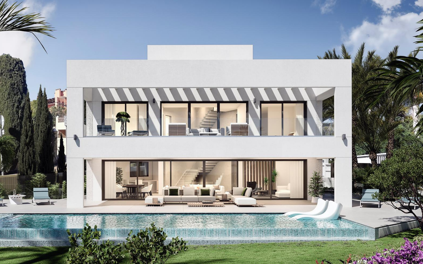 Villa au design ultramoderne, Guadalmina Baja, Marbella à vendre