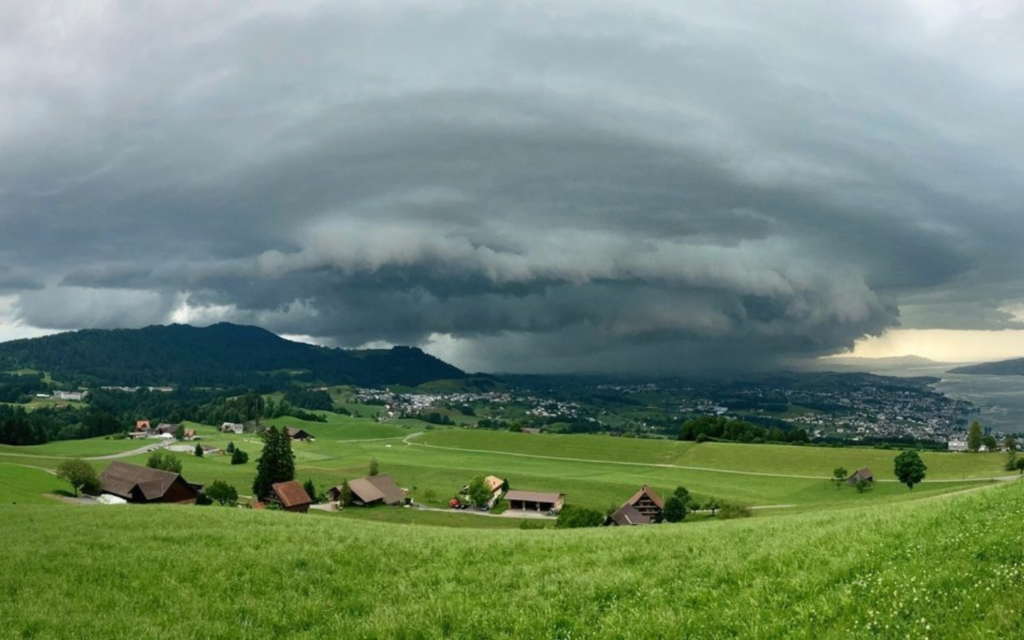 La grêle s’abat sur la Suisse