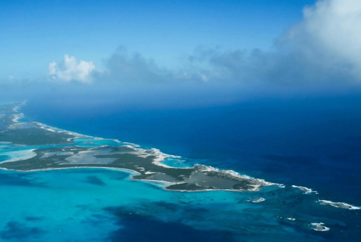 Little Ragged Island Île aux Bahamas