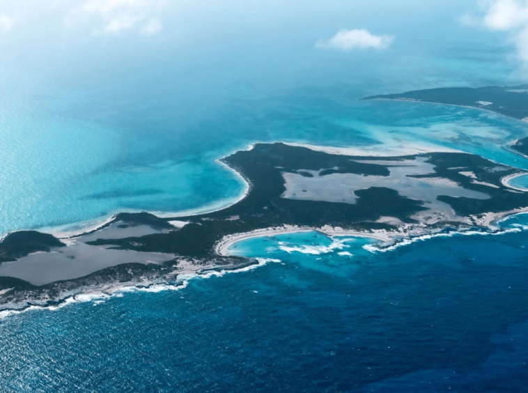 Little Ragged Island Île aux Bahamas