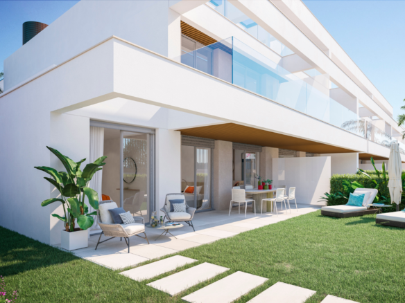 Nouveau projet d'appartements de 2 et 3 chambres près de la plage 