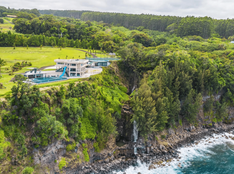 Domaine face à l'océan, Hamakua, Hawaï