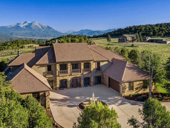 Maison Toscane de 277 acres, 3 résidences séparées Colorado