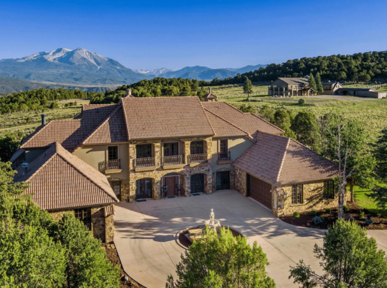 Maison Toscane de 277 acres, 3 résidences séparées Colorado