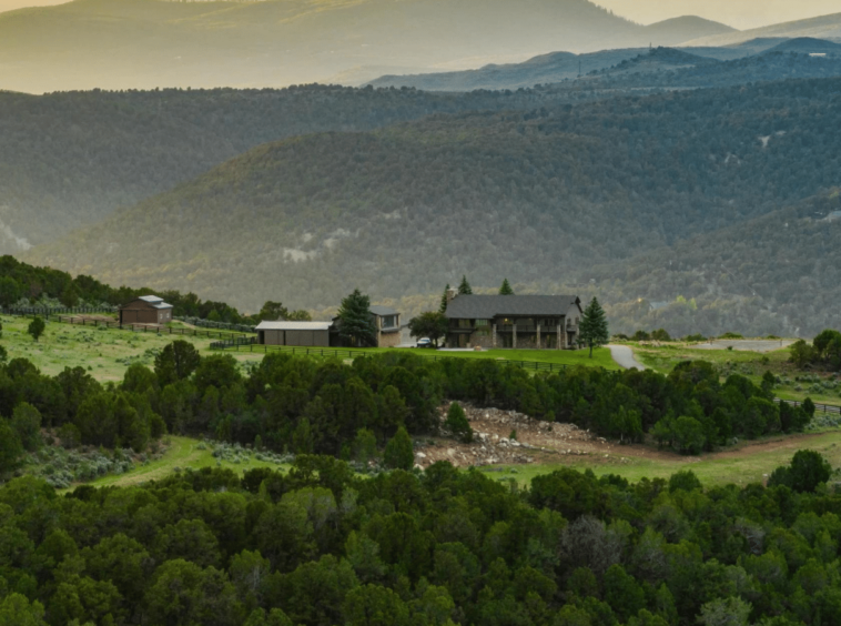 Maison Toscane de 277 acres, 3 résidences séparées Colorado