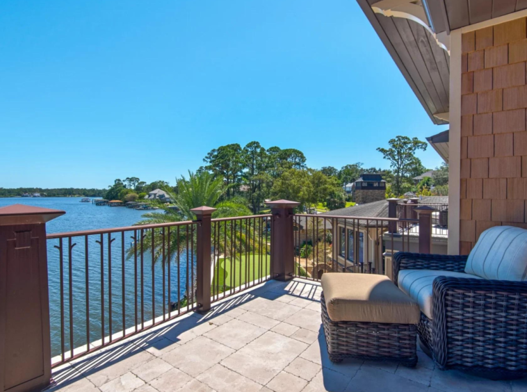 Maison au bord de l'eau avec quai privé, Pensacola en Floride