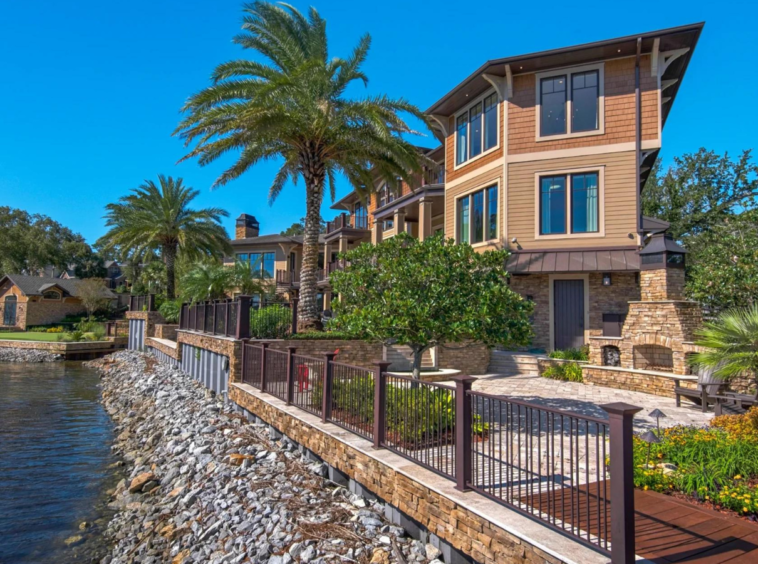 Maison au bord de l'eau avec quai privé, Pensacola en Floride