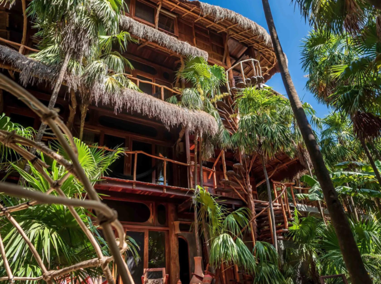 Villa de luxe rustique et centre de bien-être, Tulum, Mexique