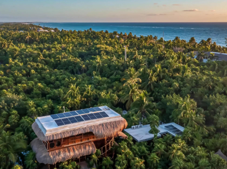 Villa de luxe rustique et centre de bien-être, Tulum, Mexique