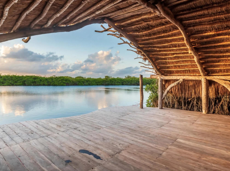 Villa de luxe rustique et centre de bien-être, Tulum, Mexique